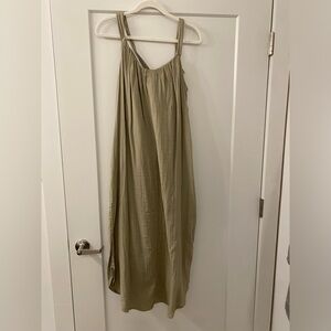 Old Navy Olive Maxi Dress